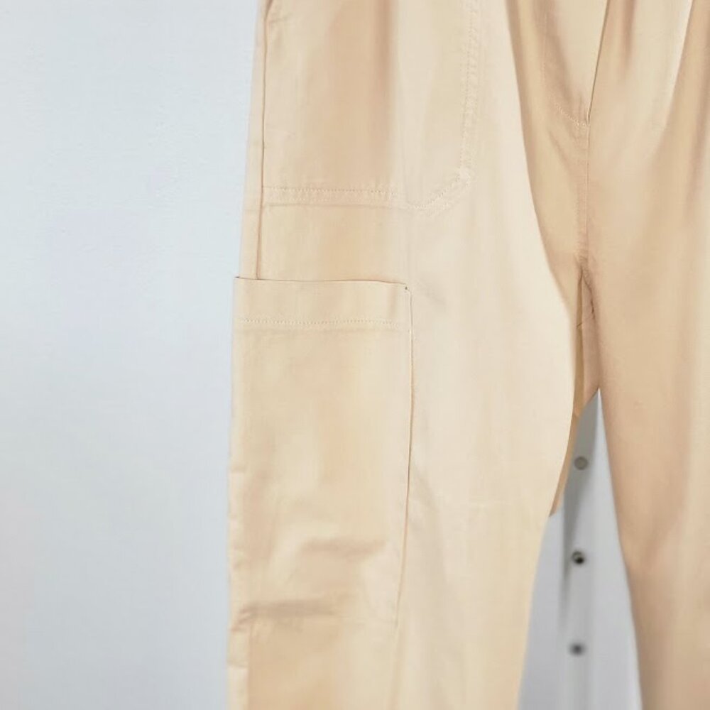 ANTHROPOLOGIE paperbag crop pants Sz M petite  NEW - Picture 4 of 8